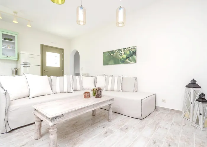 Welcoming In Naxos With Sea And Mountain Views Agios Arsenios