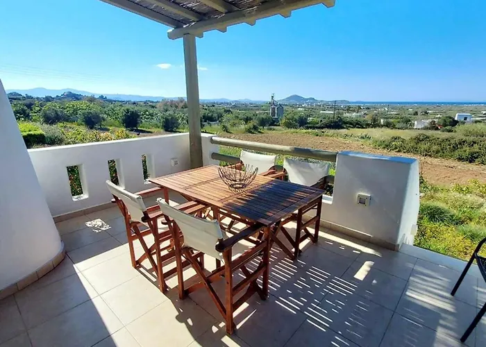 Welcoming In Naxos With Sea And Mountain Views * Agios Arsenios