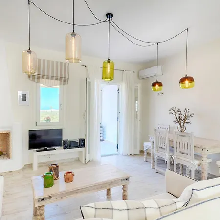 Welcoming In Naxos With Sea And Mountain Views Villa *