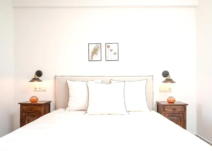 Welcoming In Naxos With Sea And Mountain Views Agios Arsenios